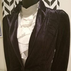 Vampire Goth Victorian Halloween Black Velvet Set